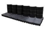 Plataforma Antiderrames Resistente para 12 Tambos PAD1011